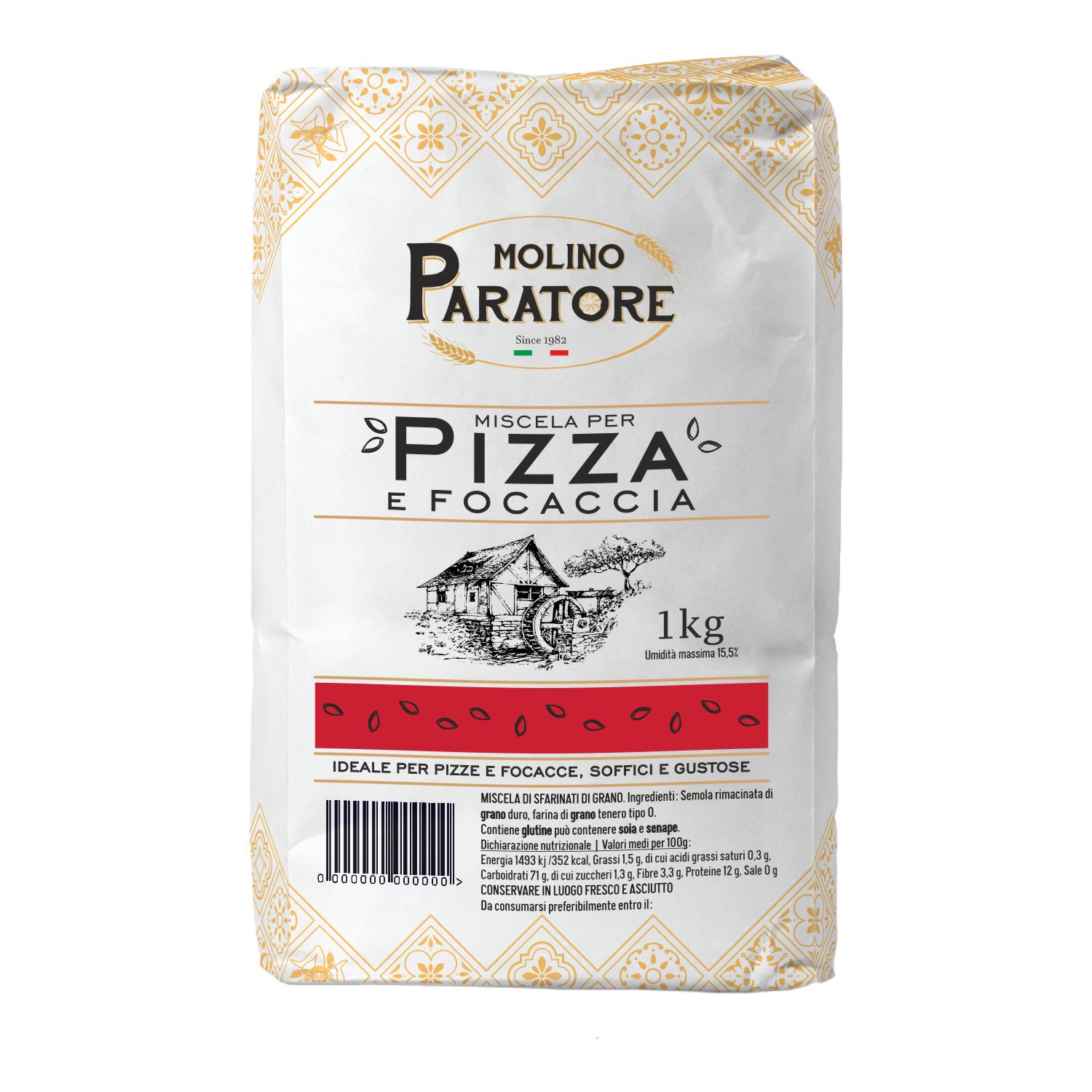 Miscela per Pizza e Focaccia – Molino Paratore Shop